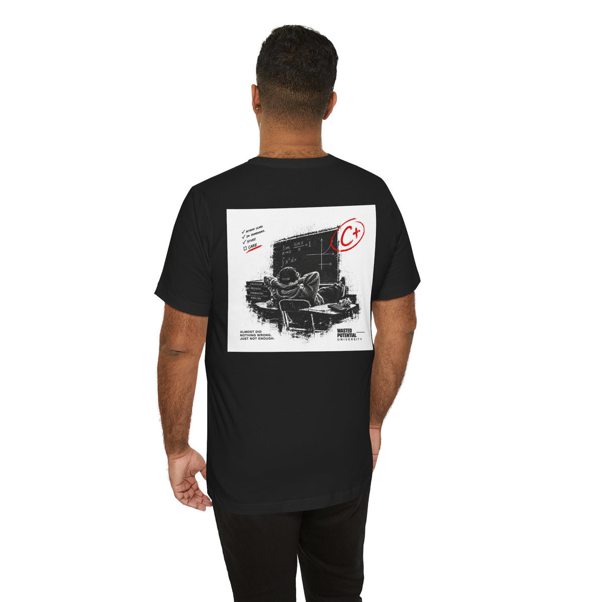 Almost Did Graphic Tee - Black | Wasted Potential University