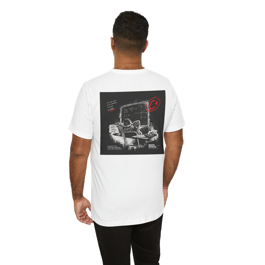 Almost Did Graphic Tee - White | Wasted Potential University