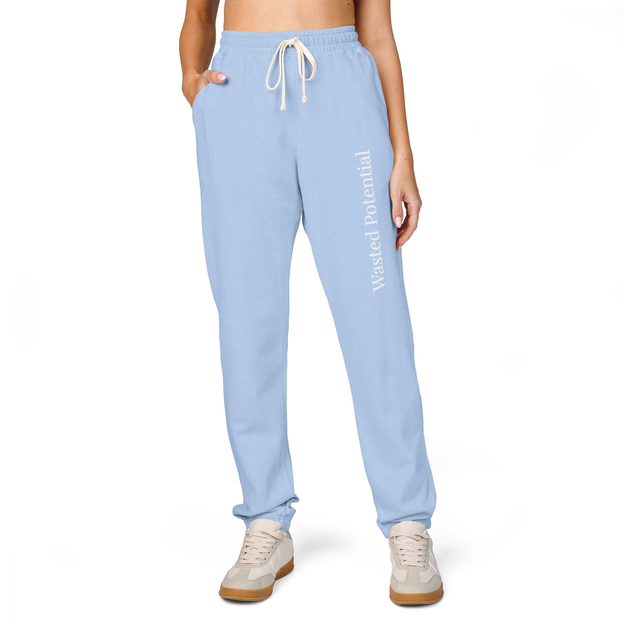Wasted Potential — Minimal Statement Sweatpants