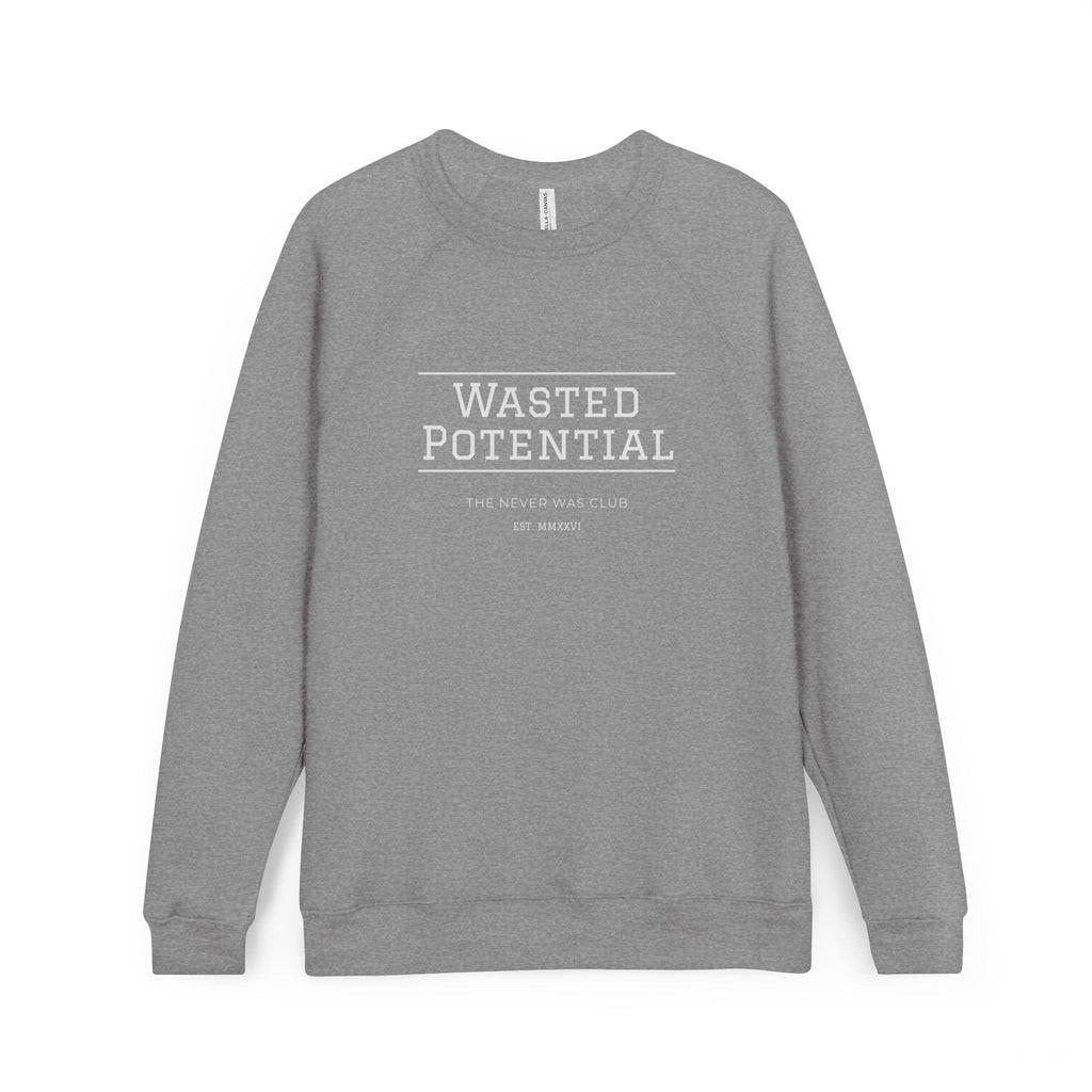 WASTED POTENTIAL — Collegiate Crewneck Sweatshirt