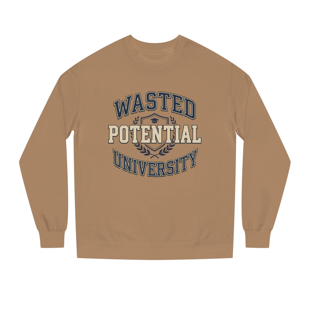 Wasted Potential University Crewneck | Sandstone