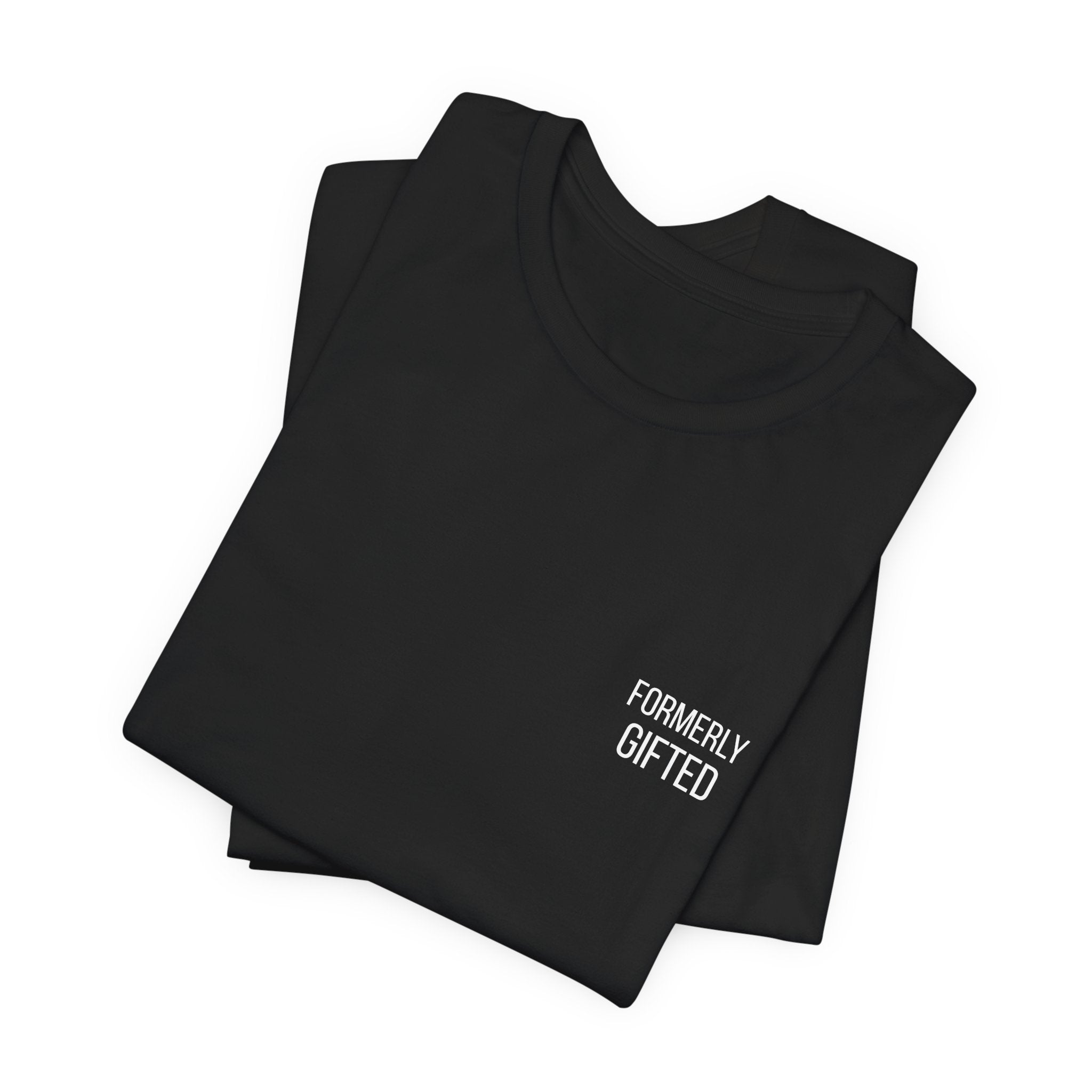 FORMERLY GIFTED — Minimal Left Chest T-Shirt