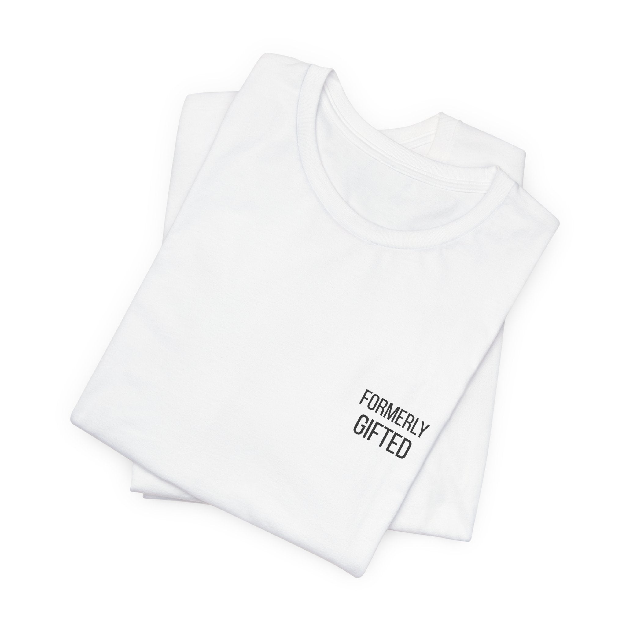 FORMERLY GIFTED — Minimal Left Chest T-Shirt