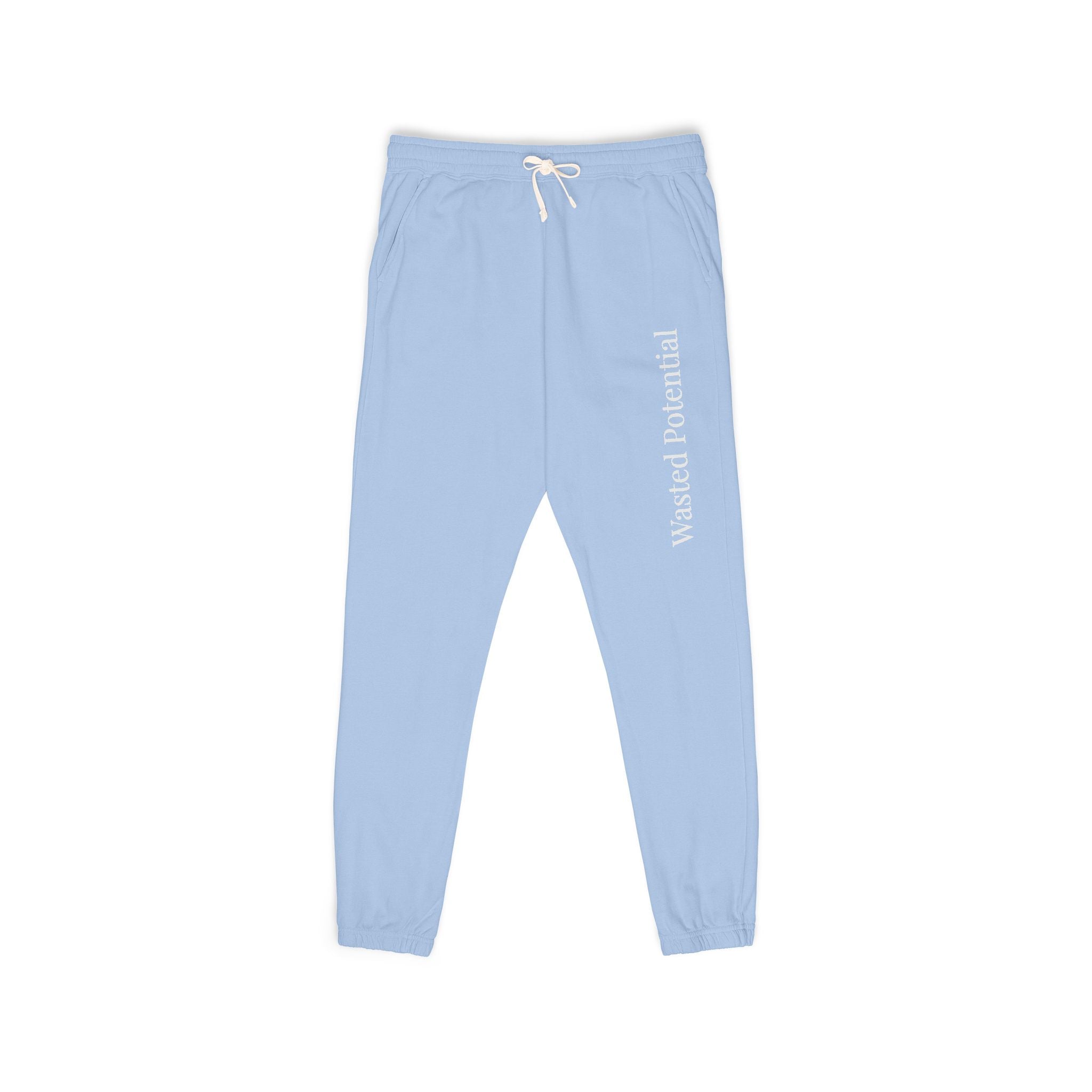 Wasted Potential — Minimal Statement Sweatpants